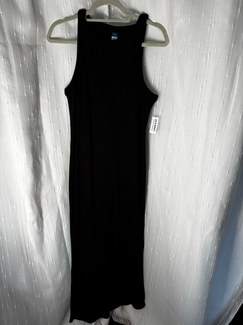 Old Navy Black Sleeveless Maxi Dress
